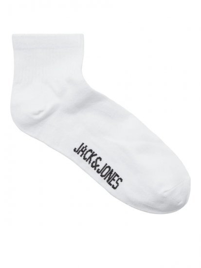 Jack & Jones Leon Tennissukat Valkoinen 3 paria - Alusvaatteet & uimavaatteet - Miesten Isot alusvaatteet 