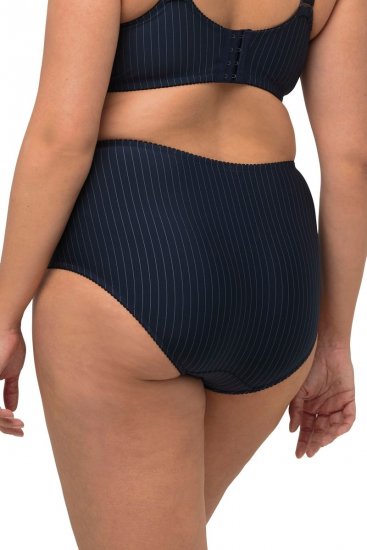 Ulla Popken 800279 Raidalliset alushousut 2 kpl Tummansininen - Alushousut - 