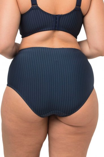 Ulla Popken 800279 Raidalliset alushousut 2 kpl Tummansininen - Alushousut - 