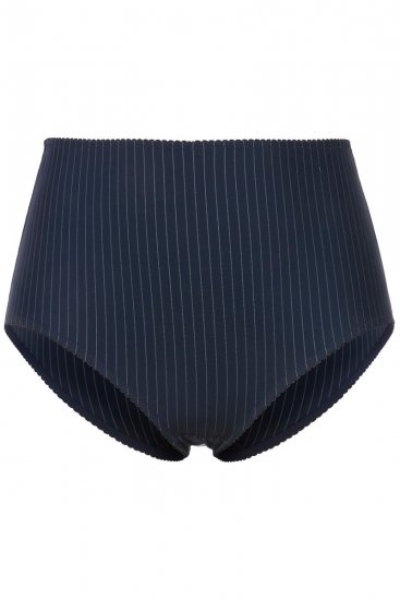 Ulla Popken 800279 Raidalliset alushousut 2 kpl Tummansininen - Alushousut - 