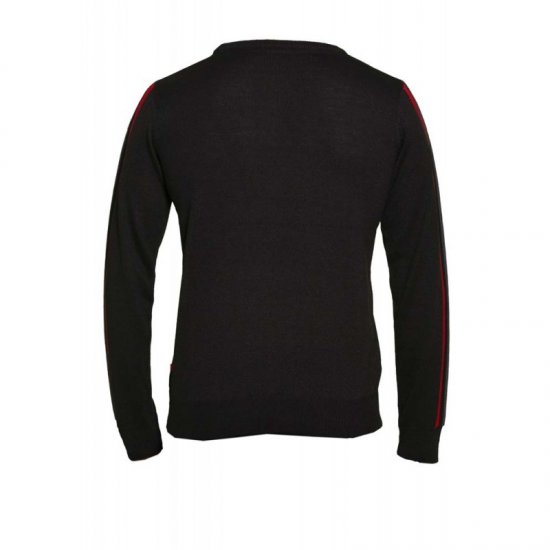 D555 Orlando Sweater Black - Hupparit ja collegepaidat - Miesten hupparit ja collegepaidat isot koot