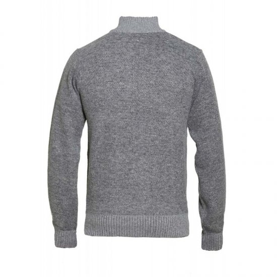 D555 Zane Sweater Grey - Hupparit ja collegepaidat - Miesten hupparit ja collegepaidat isot koot