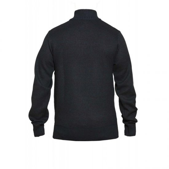 D555 Zane Sweater Navy - Hupparit ja collegepaidat - Miesten hupparit ja collegepaidat isot koot