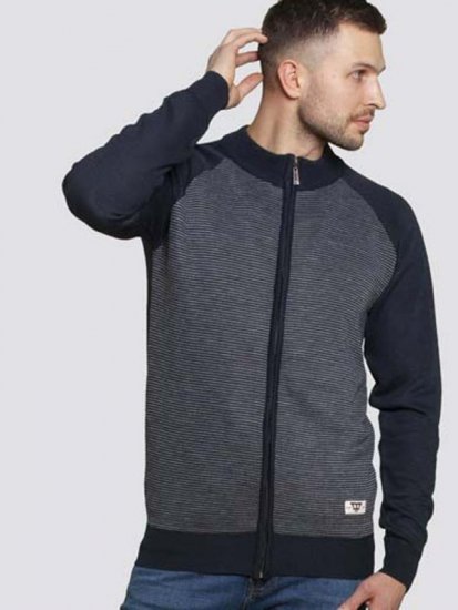 D555 Tanner Sweater Navy - Hupparit ja collegepaidat - Miesten hupparit ja collegepaidat isot koot