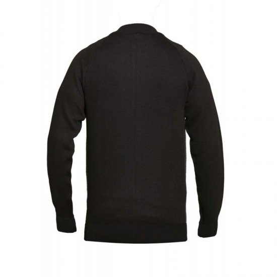 D555 Tanner Sweater Black - Hupparit ja collegepaidat - Miesten hupparit ja collegepaidat isot koot