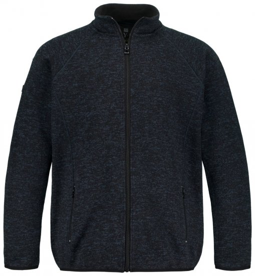 Jay-Pi 802394 Neulefleecetakki Tummansininen TALL - TALL takit - TALL-takit pitkille miehille