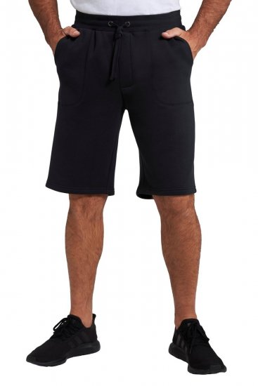Jay-Pi 804151 Collegeshortsit Musta - Collegehousut ja collegeshortsit - Miesten Isot collegehousut ja collegeshortsit