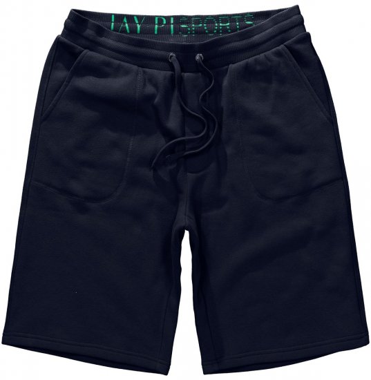 Jay-Pi 804151 Collegeshortsit Tummansininen - Collegehousut ja collegeshortsit - Miesten Isot collegehousut ja collegeshortsit