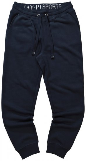 Jay-Pi 804175 Collegehousut kapealla istuvuudella ja sivutaskuilla Tummansininen - Collegehousut ja collegeshortsit - Miesten Isot collegehousut ja collegeshortsit