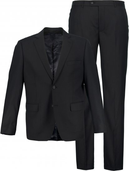 JP1880 Kelto Flexnamic Business Suit Black - Puvut ja pikkutakit - Pukuja suurissa mitoissa