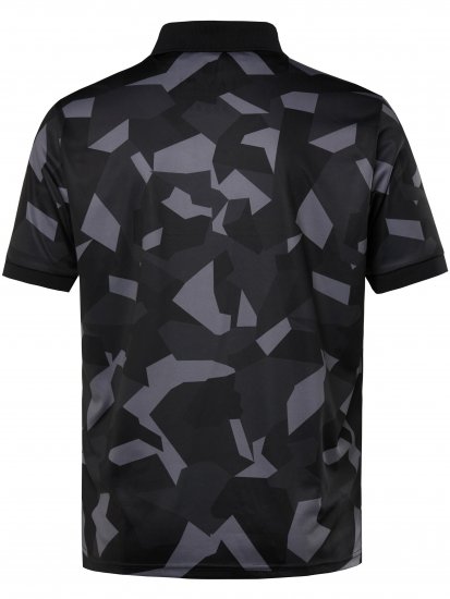Jay-Pi QuickDry Golf Polo Shirt Camouflage Black - Urheiluvaatteet & ulkoilu - Miesten urheiluvaatteet isot koot