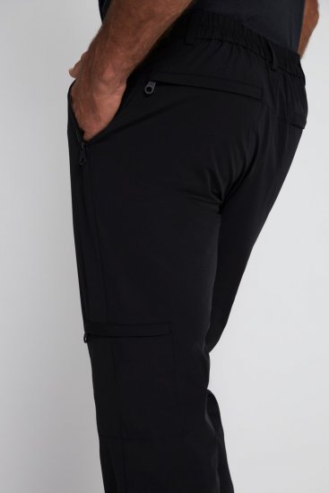 JP1880 Jay-Pi Flexnamic QuickDry Trekking Pants Black - Urheiluvaatteet & ulkoilu - Miesten urheiluvaatteet isot koot