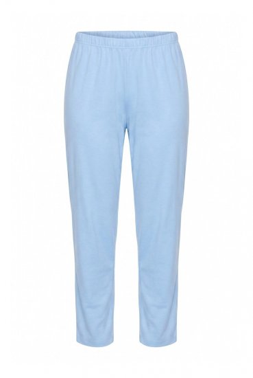 Ulla Popken 810592 Pyjama pitsillä Vaaleansininen - Pyjama/Loungewear - 