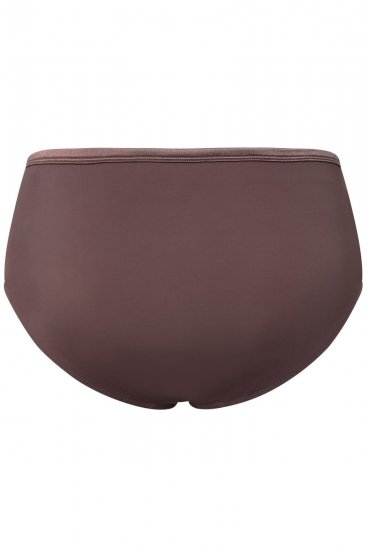 Ulla Popken 811602 Alushousut pitsillä Ruskea - Alushousut - 