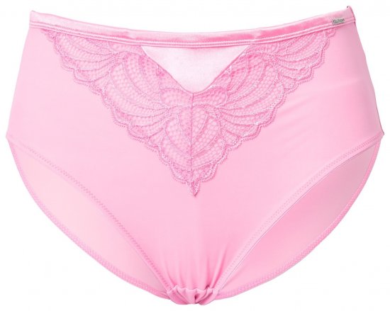 Ulla Popken 811602 Alushousut pitsillä Roosa - Alushousut - 