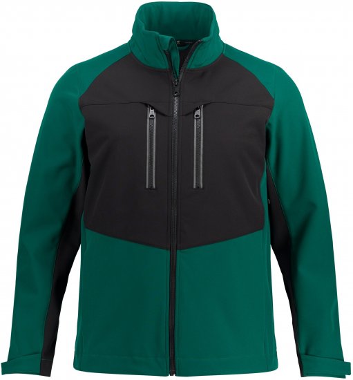 JP1880 Jay-PI Flexnamic Softshell Jacket Bottle Green - Urheiluvaatteet & ulkoilu - Miesten urheiluvaatteet isot koot