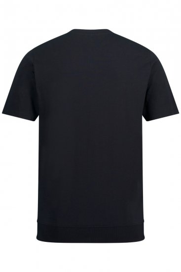 JP1880 818628 Henley-paita vatsamallilla Musta - T-paidat - Isot T-paidat 2XL – 14XL