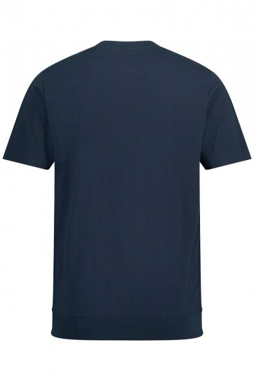 JP1880 818628 Henley-paita vatsamallilla Tummansininen - T-paidat - Isot T-paidat 2XL – 14XL