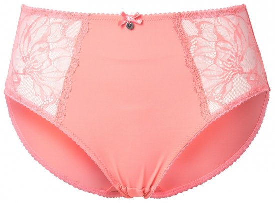 Ulla Popken 822864 Alushousut pitsillä Vaaleanroosa - Alushousut - 