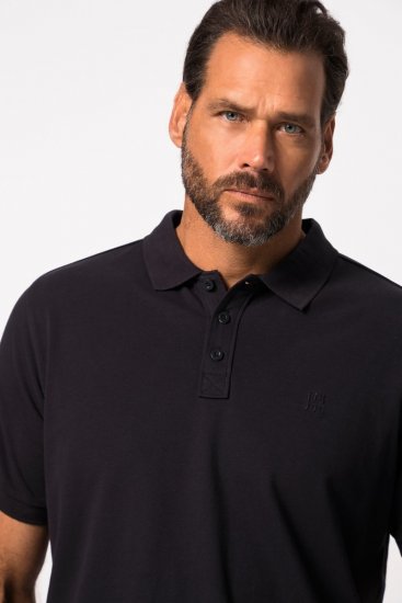 JP1880 Jay-Pi Flexnamic Pique Golf Polo Shirt Dark Navy - Urheiluvaatteet & ulkoilu - Miesten urheiluvaatteet isot koot