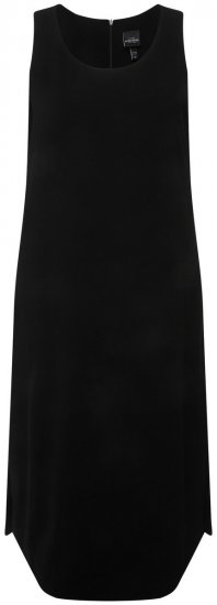 Ulla Popken 823276 Hihaton mekko Musta - Maksimekot - Isojen kokojen maksimekot