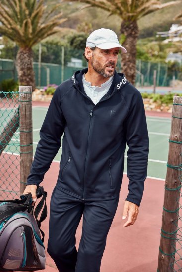JP1880 Jay-Pi Flexnamic Tennis Training Softshell Jacket Dark Marine - Urheiluvaatteet & ulkoilu - Miesten urheiluvaatteet isot koot