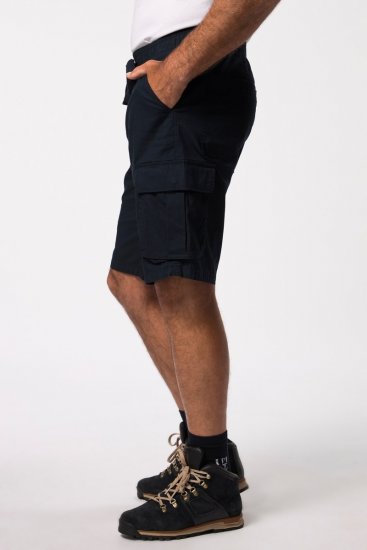 JP1880 Jay-Pi Flexnamic Bermuda Cargo Shorts Navy Blue - Urheiluvaatteet & ulkoilu - Miesten urheiluvaatteet isot koot