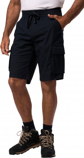 JP1880 Jay-Pi Flexnamic Bermuda Cargo Shorts Navy Blue - Urheiluvaatteet & ulkoilu - Miesten urheiluvaatteet isot koot