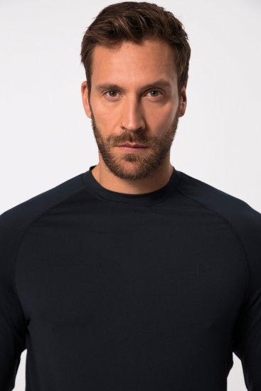 JP1880 Jay-Pi UV Protection Long Sleeve Swimming Top Navy Blue - Alusvaatteet & uimavaatteet - Miesten Isot alusvaatteet 