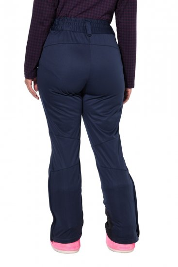 Ulla Popken 824297 Softshell-housut lumilukolla Tummansininen - Hiihtovaatteet - 
