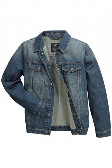 JP1880 Denim Jacket Dark Blue Denim - Takit - Miesten Takit, isot koot – 2XL – 12XL