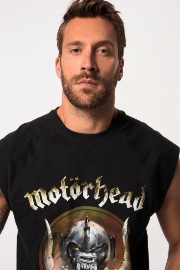 JP1880 Ozzy Motörhead Graphic Band T-Shirt Black - T-paidat - Isot T-paidat 2XL – 14XL