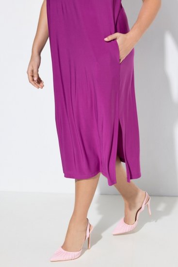 Ulla Popken 827908 Hihaton jerseymekko Liila - Trikoomekot - 