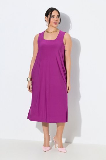 Ulla Popken 827908 Hihaton jerseymekko Liila - Trikoomekot - 