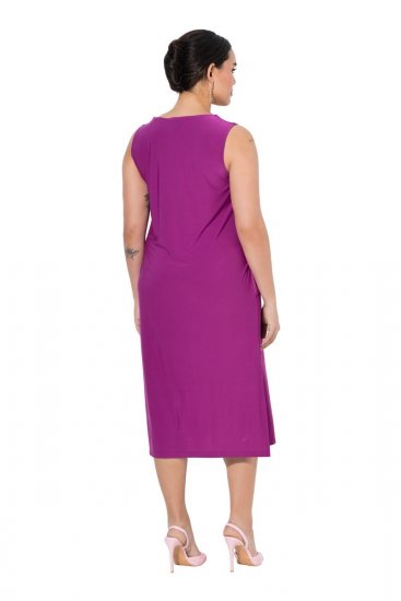 Ulla Popken 827908 Hihaton jerseymekko Liila - Trikoomekot - 