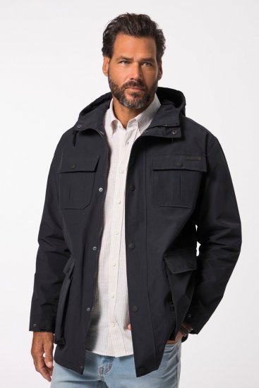 JP1880 828706 Sadetakki piilovetoketjulla Tummansininen - Takit - Miesten Takit, isot koot – 2XL – 12XL