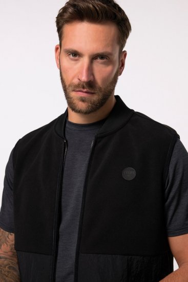 JP1880 Level 2 Double-Layer Fleece Vest Black - Urheiluvaatteet & ulkoilu - Miesten urheiluvaatteet isot koot
