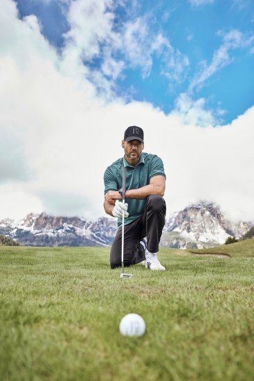 JP1880 Jay-Pi QuickDry Golf Polo Shirt Midnight Green - Pikeepaidat - Miesten isot pikeepaidat