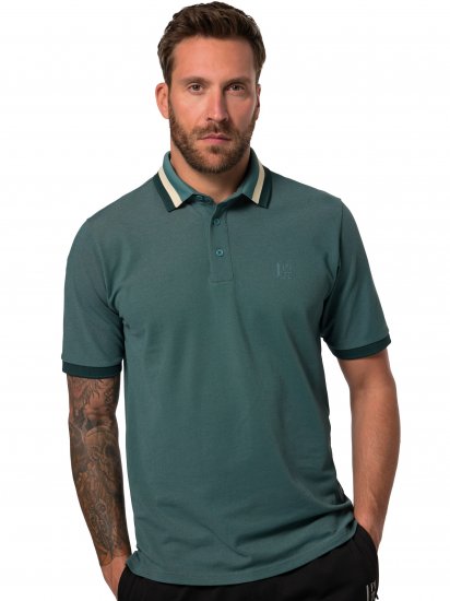 JP1880 Jay-Pi QuickDry Golf Polo Shirt Midnight Green - Pikeepaidat - Miesten isot pikeepaidat