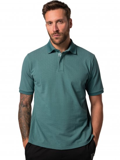 JP1880 Jay-Pi QuickDry Golf Polo Shirt Light Green - Pikeepaidat - Miesten isot pikeepaidat
