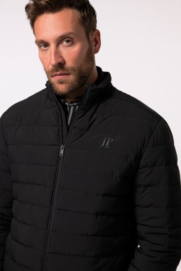JP1880 Jacket Quilted Stand-up Collar Black - Takit - Miesten Takit, isot koot – 2XL – 12XL