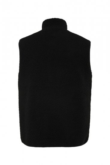 Jay-Pi 829716 Käännettävä teddyliivi Musta - Takit - Miesten Takit, isot koot – 2XL – 12XL