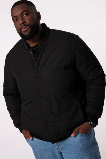 STHUGE Bomber Jacket Quilted Black - Takit - Miesten Takit, isot koot – 2XL – 12XL