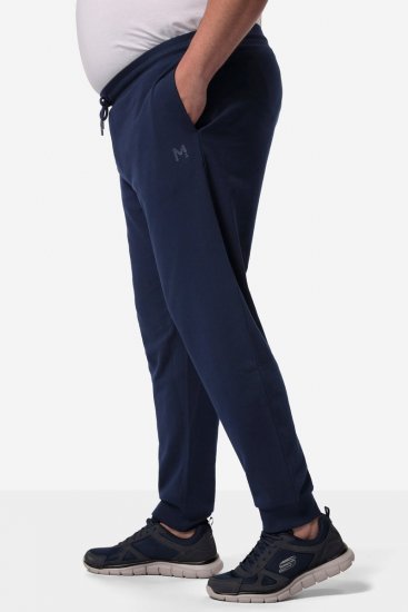 Men+ 111 Collegehousut bellyfit Tummansininen - Collegehousut ja collegeshortsit - Miesten Isot collegehousut ja collegeshortsit