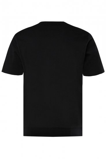 Men+ 148 T-paita bellyfit Joulupukki moottoripyörällä Musta - T-paidat - Isot T-paidat 2XL – 14XL