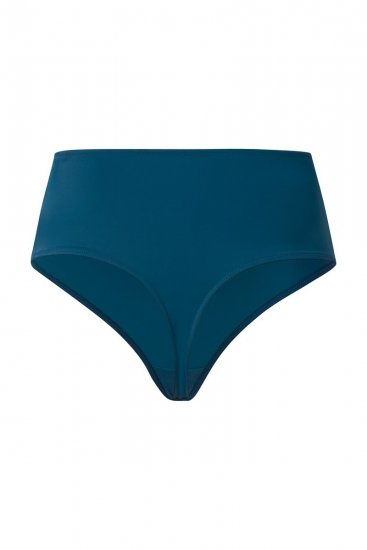 Ulla Popken 832864 String-alushousut pitsillä Petrooli - Alushousut - 