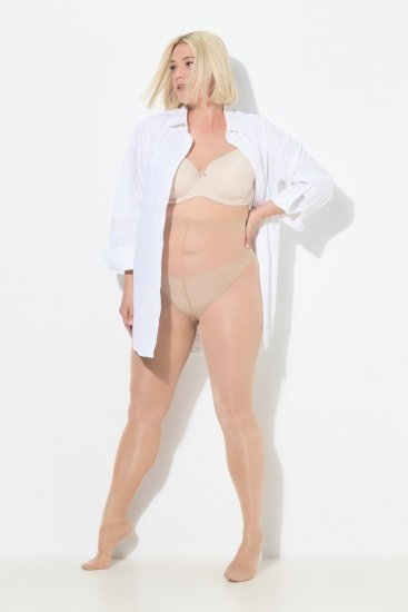 Ulla Popken 833654 Tukisukkahousut Beige - Sukkahousut & sukat - 