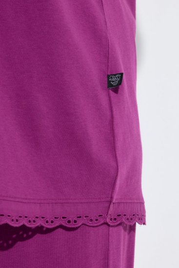 Ulla Popken 833660 Pyjama Violetti - Pyjama/Loungewear - 