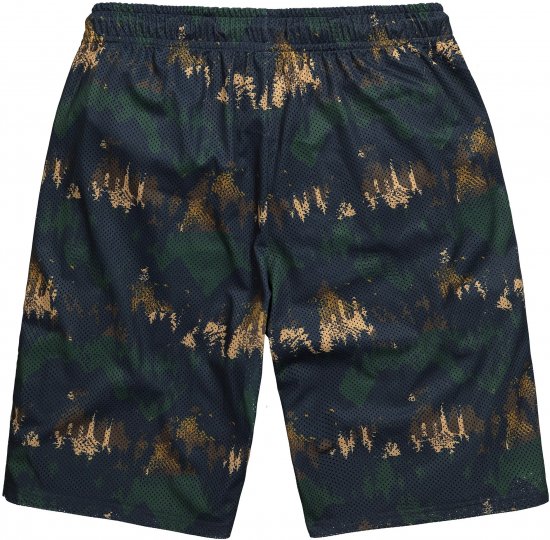 JP1880 Jay-Pi Bermuda QuickDry Mesh Fitness Shorts Khaki - Urheiluvaatteet & ulkoilu - Miesten urheiluvaatteet isot koot