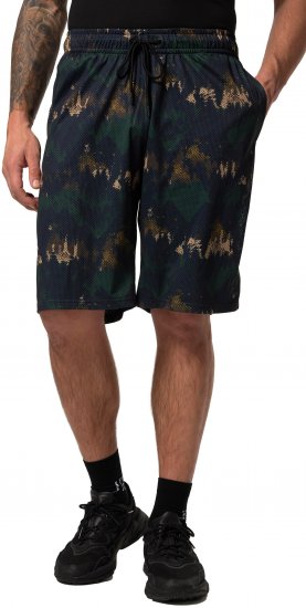 JP1880 Jay-Pi Bermuda QuickDry Mesh Fitness Shorts Khaki - Urheiluvaatteet & ulkoilu - Miesten urheiluvaatteet isot koot